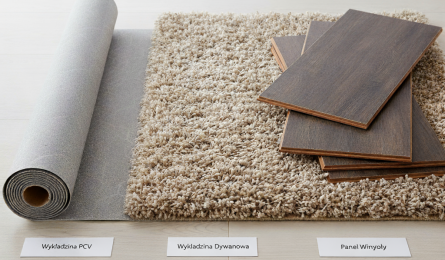 Podłogi w 2025 - Panele winylowe, wykładziny dywanowe - co wybrać?